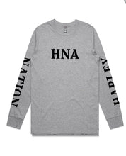 Load image into Gallery viewer, Original Grey/Black Long Sleeve Shirt