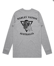 Load image into Gallery viewer, Original Grey/Black Long Sleeve Shirt