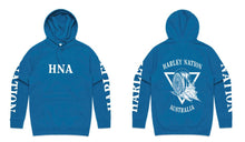 Load image into Gallery viewer, Mens Hoodie Blue/White