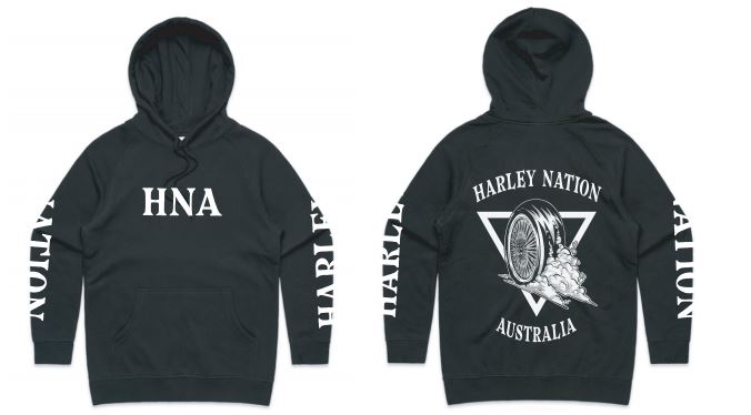 Womens Original Black/White Hoodie