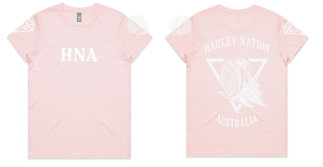Womens Original Pink/White T Shirt