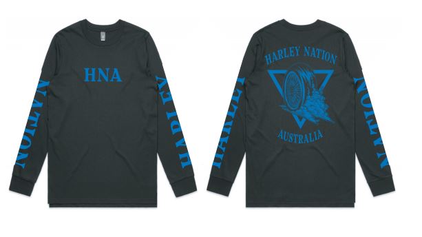 Original Black/Blue Long Sleeve Shirt