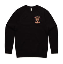Load image into Gallery viewer, Crew Jumper Black and Orange
