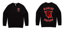 Load image into Gallery viewer, Crew Jumper Black and Red
