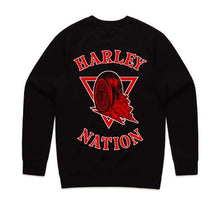 Load image into Gallery viewer, Crew Jumper Black and Red
