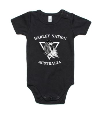 Infant Onesie Black-White
