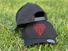 Load image into Gallery viewer, RED DIAMOND STITCH CURVE PEAK
